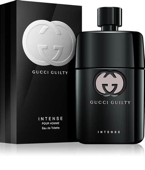 eau de toilette heren gucci guilty intense|gucci intense pour homme.